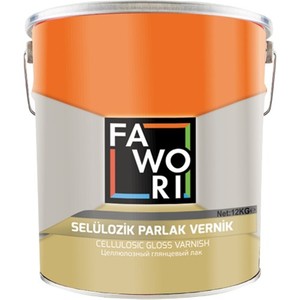 Fawori Selülozik Parlak Vernik 12 Kg