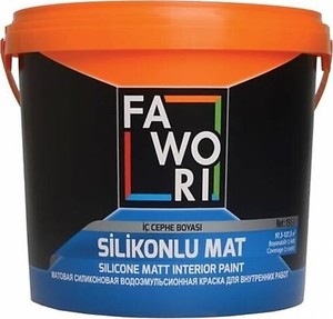 Fawori Silikonlu Mat İç Cephe Boyası 15 Lt Lal